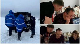 A născut acasă, fiind asistată de medici prin apel video. Ambulanța n-a putut ajunge din cauza zăpezii